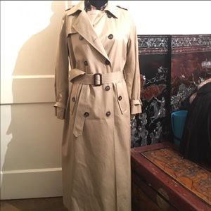 EUC  Maxi Trench Coat